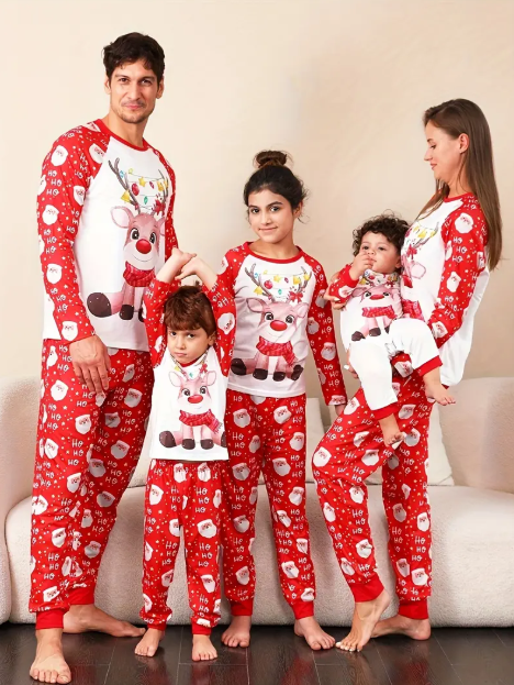 Pyjama Famille pour Noël